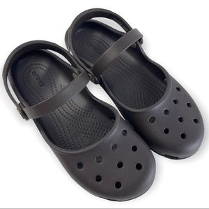 Crocs Women’s Clog Slip On Mary Jane Shoes Size 5